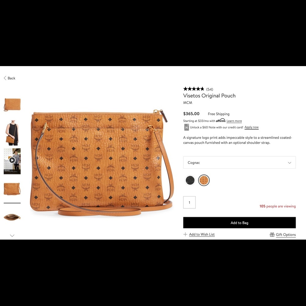 Visetos Original Pouch
MCM